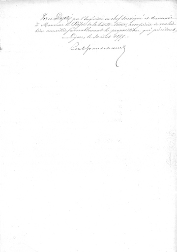 Rapport de G.Bouvaist sur l'achèvement de la dérivation (1877). © Guillaume Gézolme / Région Bourgogne-Franche-Comté, Inventaire du patrimoine - 2020 Rapport de G.Bouvaist sur l'achèvement de la dérivation (1877). © Guillaume Gézolme / Région Bourgogne-Franche-Comté, Inventaire du patrimoine - 2020
