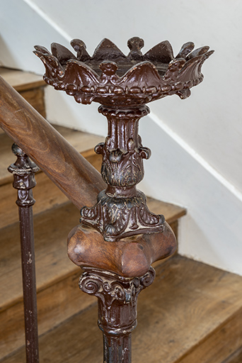 escalier © Jérôme Mongreville / Région Bourgogne-Franche-Comté, Inventaire du patrimoine - 2020 escalier © Jérôme Mongreville / Région Bourgogne-Franche-Comté, Inventaire du patrimoine - 2020