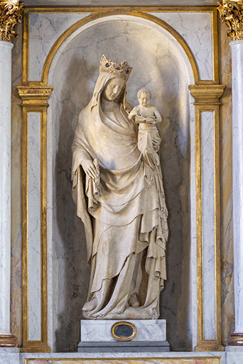 statue © Jérôme Mongreville / Région Bourgogne-Franche-Comté, Inventaire du patrimoine - 2021