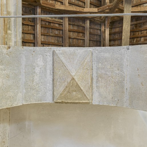  fort chapelle clef de voûte © Thierry Kuntz / Région Bourgogne-Franche-Comté, Inventaire du patrimoine - 2021