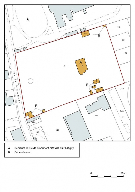 demeure villa © Pierre-Marie Barbe-Richaud / Région Bourgogne-Franche-Comté, Inventaire du patrimoine - 2021  demeure villa © Pierre-Marie Barbe-Richaud / Région Bourgogne-Franche-Comté, Inventaire du patrimoine - 2021