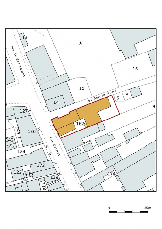 hôtel de voyageurs © Pierre-Marie Barbe-Richaud / Région Bourgogne-Franche-Comté, Inventaire du patrimoine - 2021  hôtel de voyageurs © Pierre-Marie Barbe-Richaud / Région Bourgogne-Franche-Comté, Inventaire du patrimoine - 2021