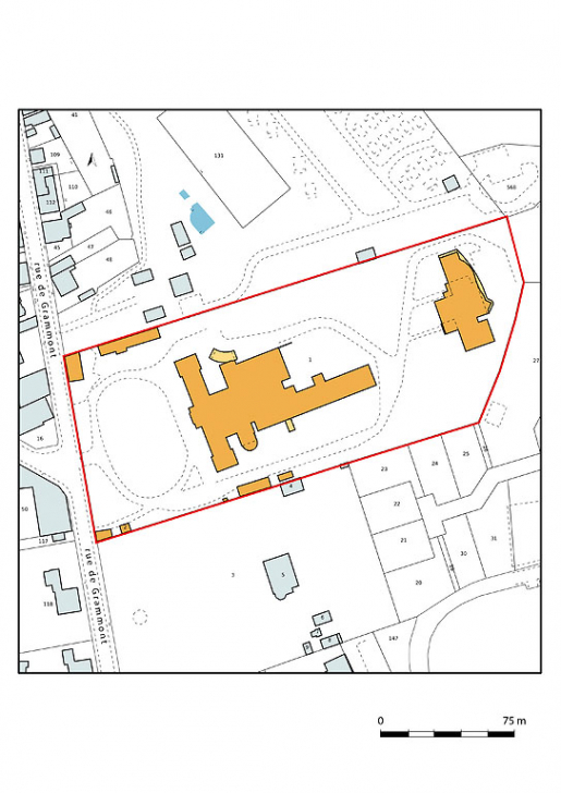 hôpital © Pierre-Marie Barbe-Richaud / Région Bourgogne-Franche-Comté, Inventaire du patrimoine - 2021 hôpital © Pierre-Marie Barbe-Richaud / Région Bourgogne-Franche-Comté, Inventaire du patrimoine - 2021