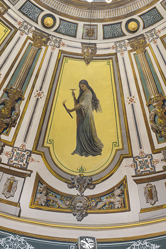 peinture monumentale © Jérôme Mongreville / Région Bourgogne-Franche-Comté, Inventaire du patrimoine - 2022