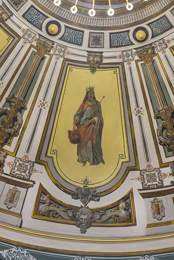 peinture monumentale © Jérôme Mongreville / Région Bourgogne-Franche-Comté, Inventaire du patrimoine - 2022