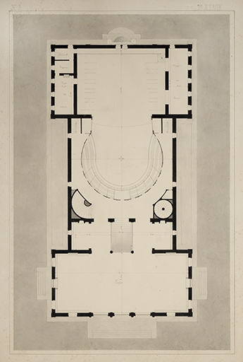 théâtre © Jérôme Mongreville / Région Bourgogne-Franche-Comté, Inventaire du patrimoine - 2022  théâtre © Jérôme Mongreville / Région Bourgogne-Franche-Comté, Inventaire du patrimoine - 2022