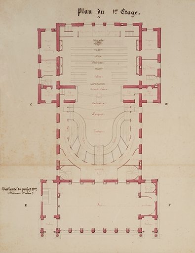 théâtre © Jérôme Mongreville / Région Bourgogne-Franche-Comté, Inventaire du patrimoine - 2022  théâtre © Jérôme Mongreville / Région Bourgogne-Franche-Comté, Inventaire du patrimoine - 2022