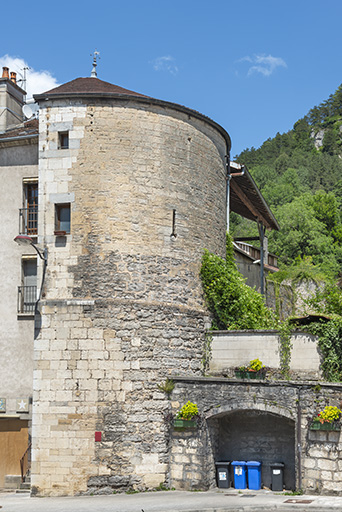  place forte enceinte © Jérôme Mongreville / Région Bourgogne-Franche-Comté, Inventaire du patrimoine - 2023