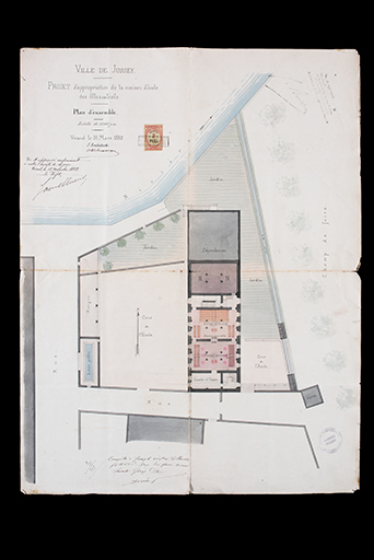  école primaire © Nicolas Waltefaugle / Région Bourgogne-Franche-Comté, Inventaire du patrimoine - 2025