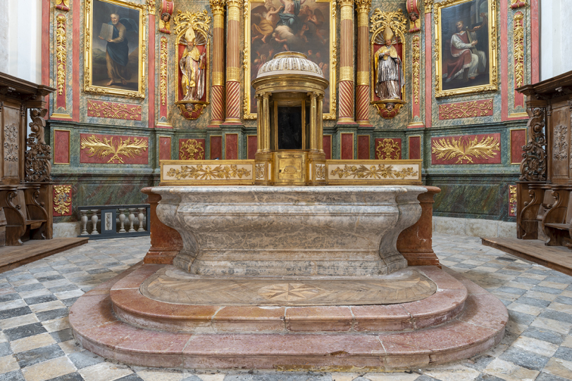 Vue intérieure de l’église Notre-Dame
